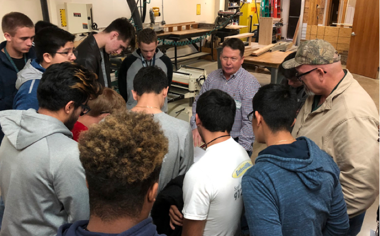 Building trades classroom